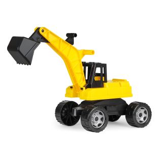 GIGA TRUCKS Excavator, black / yellow, loose